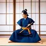 검도 대회에서의 심리전 - Here are three detailed image prompts in English, designed for an image generation AI, based on the ...