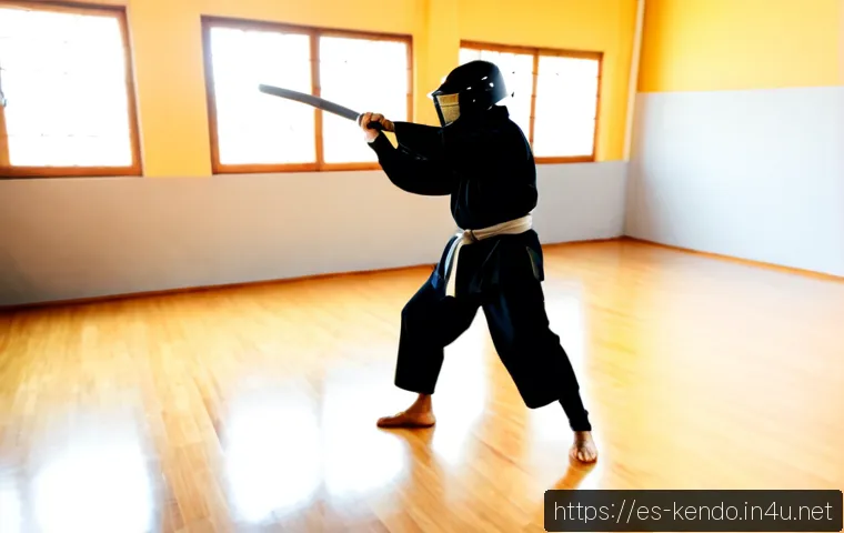 검도 영상 제작 팁 - Photorealistic martial arts video production scene in a bright Spanish community sports hall, adult ...